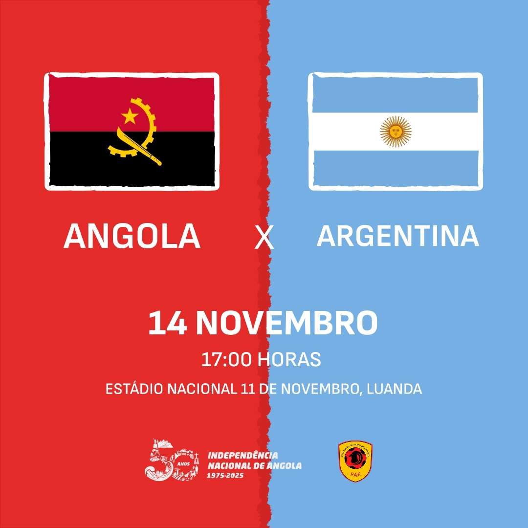 Angola vs Argentina - 14 de Novembro
